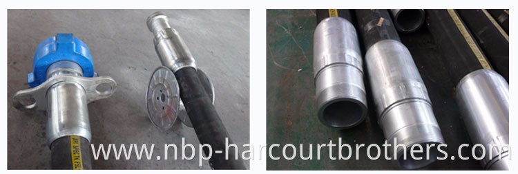 API 16C Flexible Choke and Kill Rubber Hose with flange